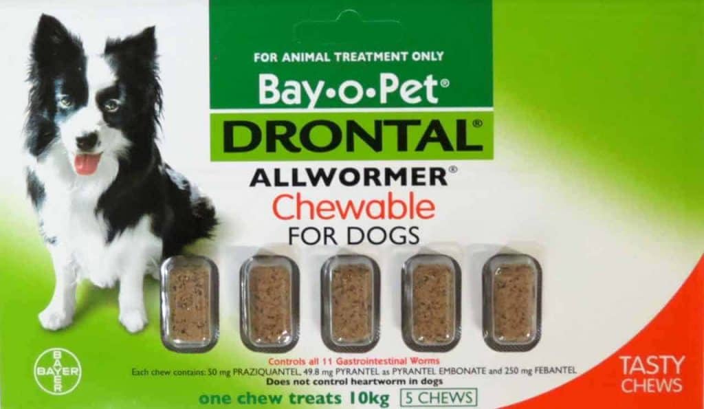 Drontal Dog Deworming Tablets